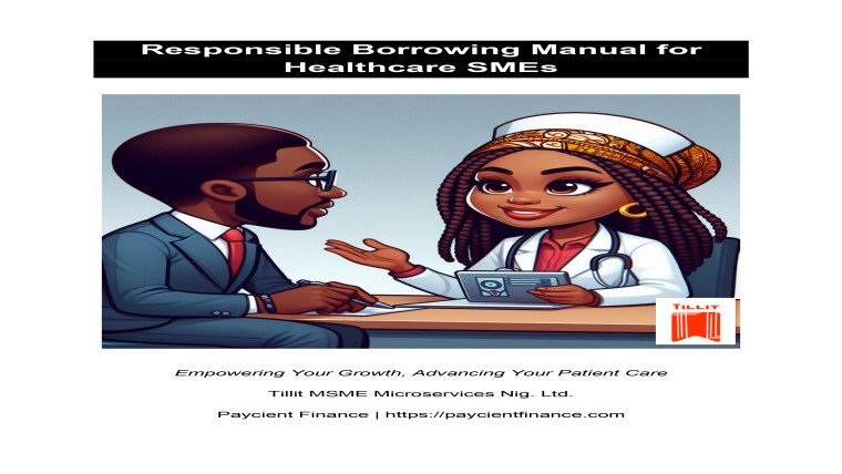 Responsible Borrowing Manual for Healthcare SMEs